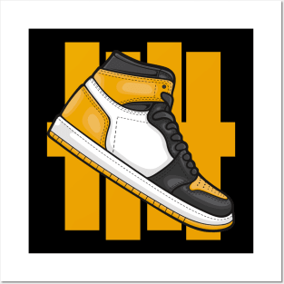 AJ 1 High OG Taxi Sneaker Posters and Art